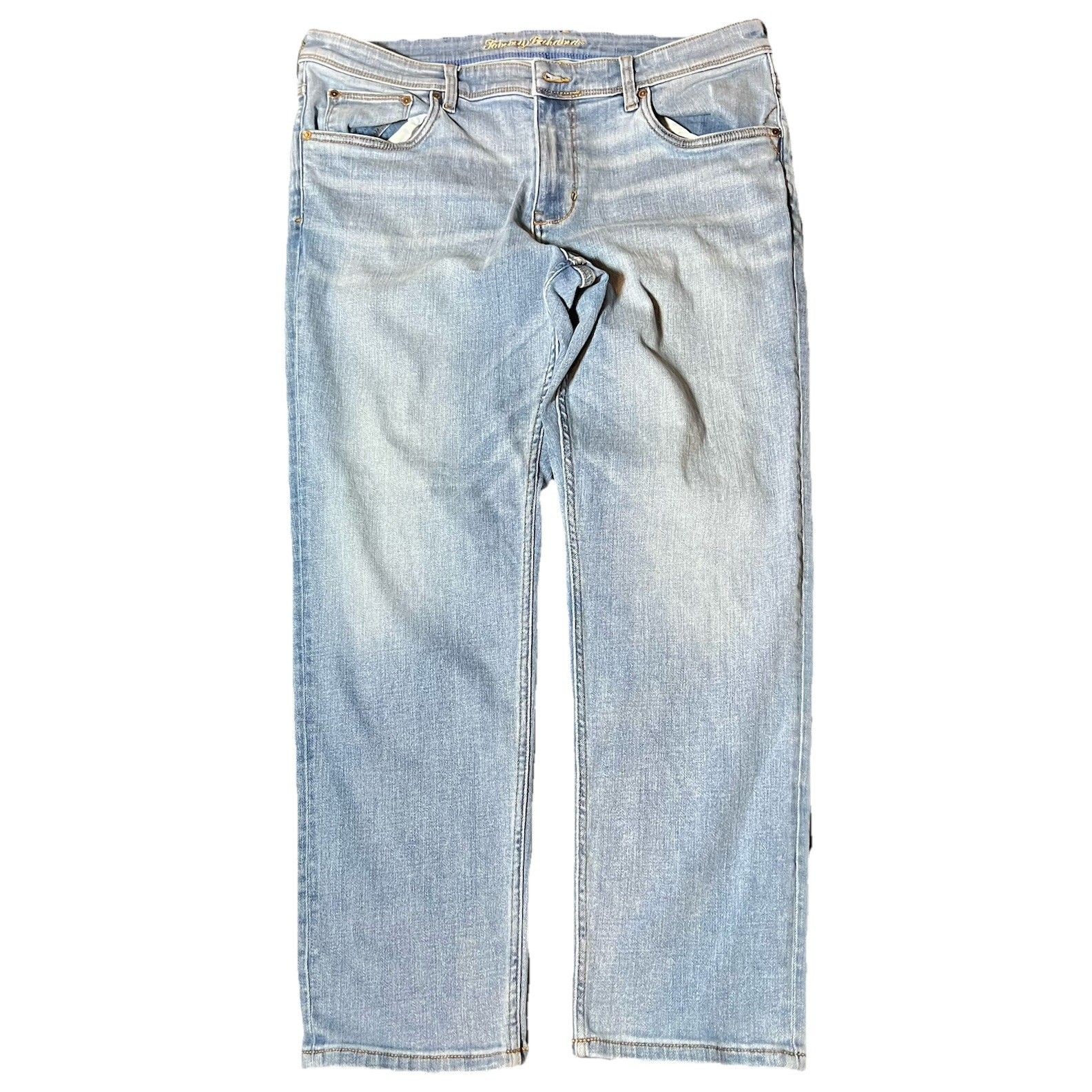 Tommy Bahama Jeans Indigo Palms Men’s 36x28 Relax Fit Light Wash Denim